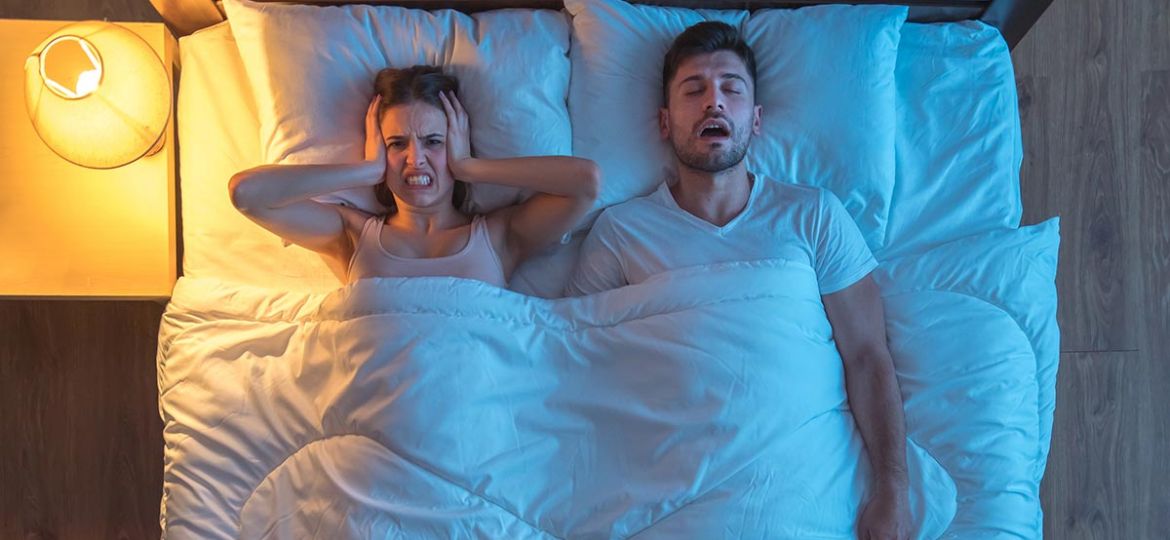 stress about snoring